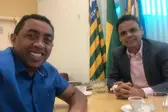Joel Rodrigues e o presidente da APPM (Foto: )