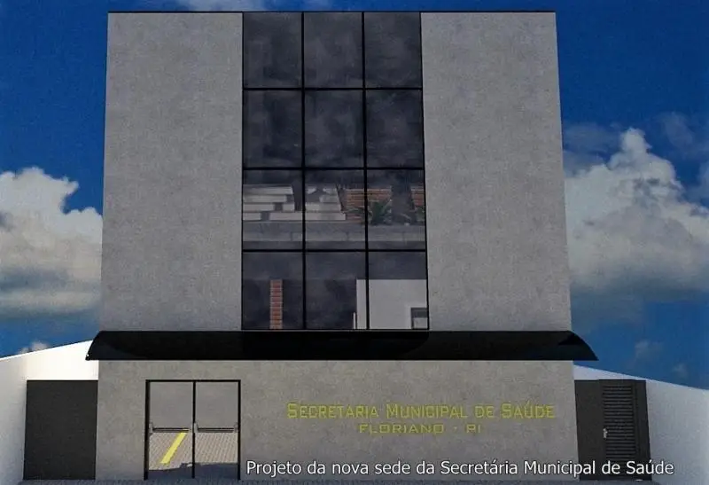 Projeto da nova sede da Secretaria Municipal de Saúde