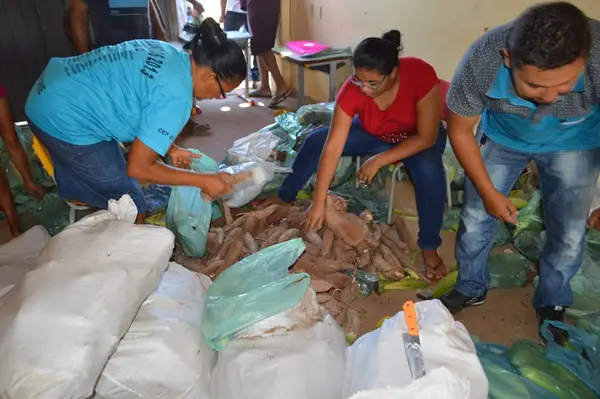 Entrega de alimentos
