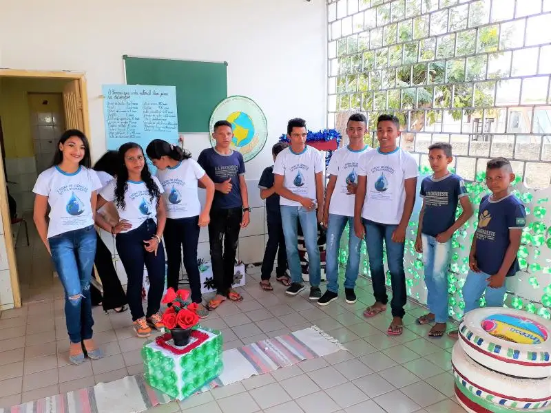 Alunos da U. E Polonordeste