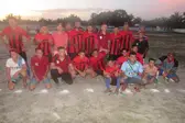 Chapadinha do Mano, campeã do Regional de clubes de futebol amador 2018, em São João do Arraial  (Foto: )