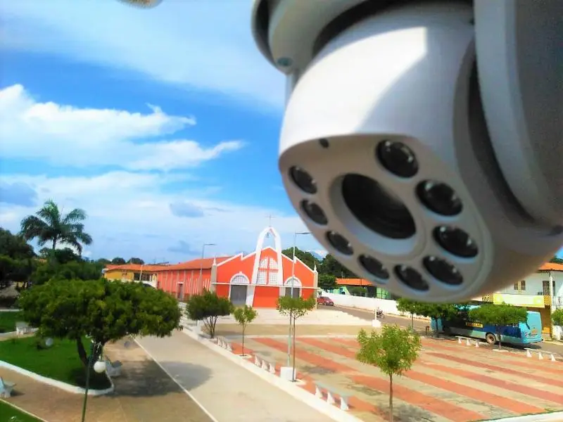 Câmera de Speed Dome.