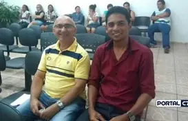 Pastor e chefe do gabinete da prefeitura Josineide Amorim e Secretário da educação Ironilson (Foto: Com informações do Portal C7 )