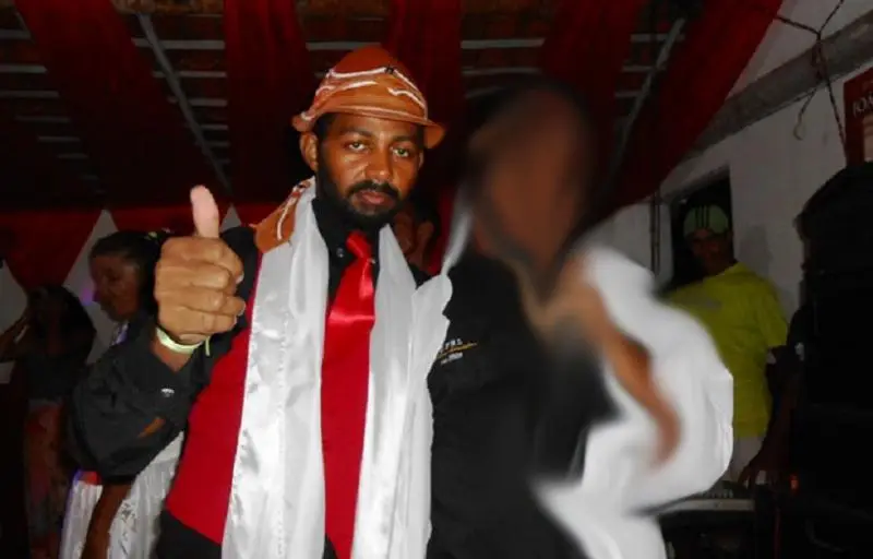 Luiz Fernando, pai de santo (Foto: Realidade em Foco)