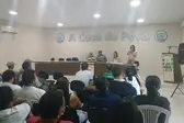 Reunião com o pessoal da saúde (Foto: Ascom)