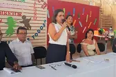 Secretária de educação Lêda Miranda. (Foto: ASCOM)