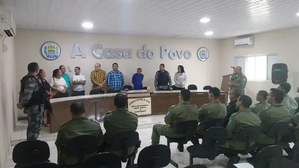 Reunião sobre a segurança em Colônia do Gurgueia