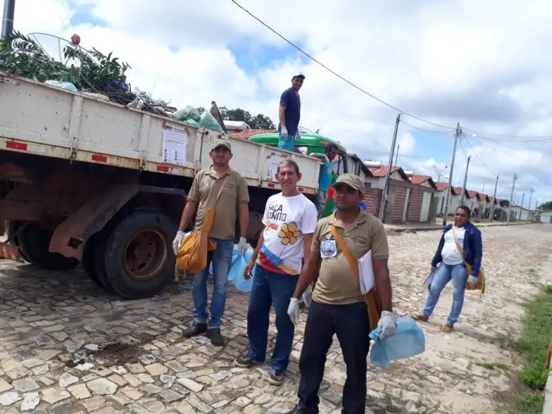Equipes nas ruas