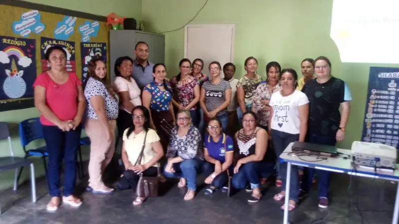 Formação com as merendeiras