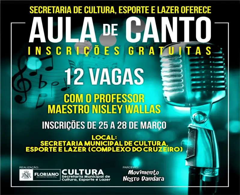 Aula de canto