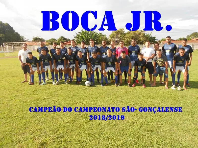 Boca Jr. campeão são-gonçalense