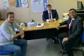 Prefeito Joel Rodrigues, em Brasília (Foto: )