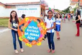 Alunos da Unidade Escolar Raimundo José Monteiro. (Foto: Ascom)