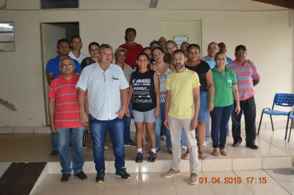 Foto do novo Conselho Municipal da Saúde