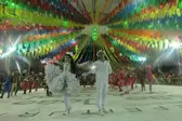 Quadrilha se apresentando no Festival Cultural dos Cocais, em 2018  (Foto: Leônidas Silva) (Foto: )