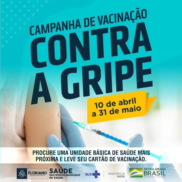 Campanha de vacinação contra a gripe