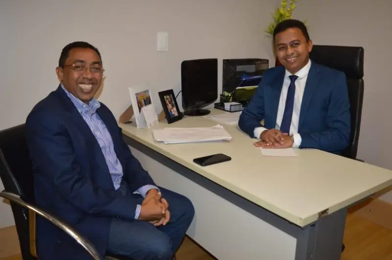 Prefeito Joel Rodrigues e o Dep.estadual Francisco Costa