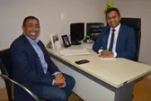Prefeito Joel Rodrigues e o Dep.estadual Francisco Costa (Foto: )