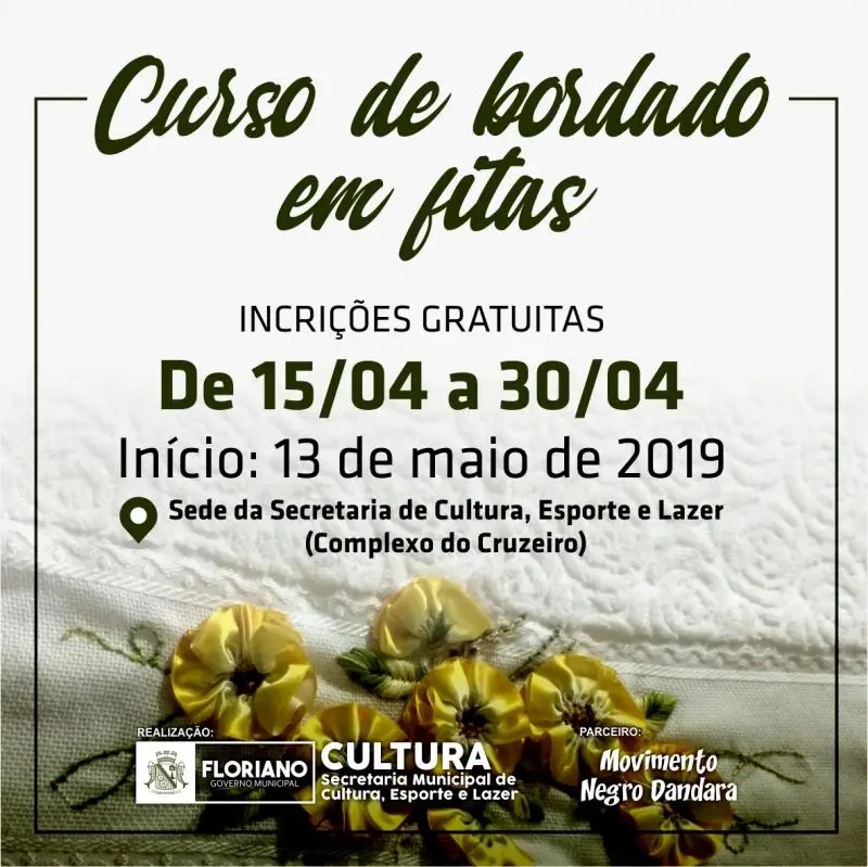 Curso de bordados