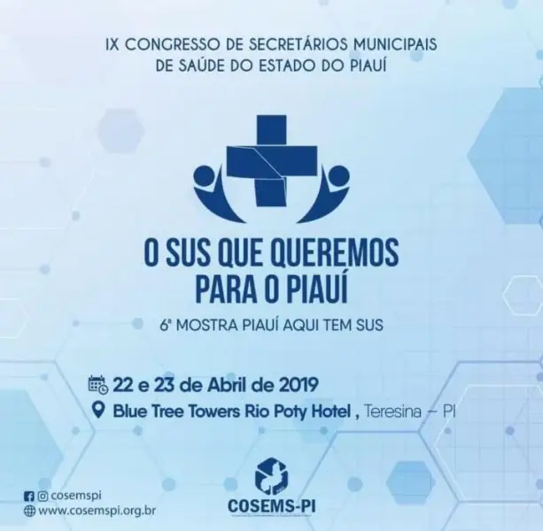 Congresso de Secretários Municipais de Saúde do Piauí