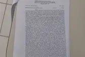Foto da escritura de compra e venda (Foto: Ascom)
