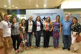 A equipe da SMS com Sílvio Mendes. (Foto: Ascom)