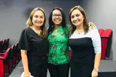 Prefeita Doquinha, Dep. Flora Isabel e Geovana Gayoso (Foto: Ascom)