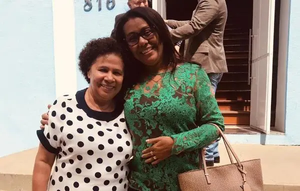 Prefeita Doquinha e a vice-governadora Regina Sousa