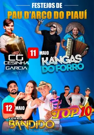 Programação do fim de semana