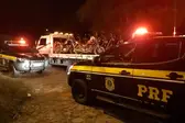 Foto: Divulgação/PRF - Motos apreendidas na Operação Duas Rodas. (Foto: )