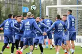 Foto: Reprodução - Seleção Argentina em treinamento para amistoso. (Foto: Gazeta Esportiva)