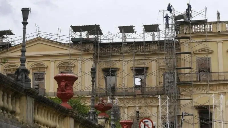 Foto: Tânia Rêgo/ABR - Fachada do Museu Nacional no Rio de Janeiro.
