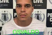 Foto:Divulgação/Polícia Civil - Osvaldo Rocha da Silva, é um dos acusados na morte de 'Victor Camarão'. (Foto: )