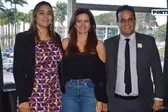 Primeira-dama Ana Tércia, Deputada Iracema Portella e prefeito Diego Teixeira  (Foto: PORTAL C7 )
