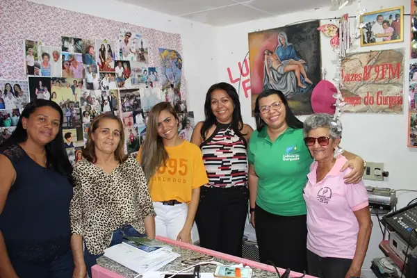 Prefeita Doquinha e equipe do NASF