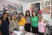 Prefeita Doquinha e equipe do NASF (Foto: Ascom)
