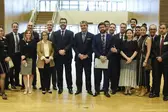 Delegação brasileira em Bruxelas para o fechamento do acordo de livre comércio entre Mercosul e União Europeia - Ministério das Relações Exteriores (Foto: Agência Brasil)