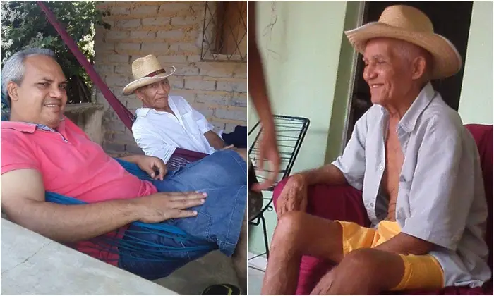 Vereador Manoel Filho junto com seu pai