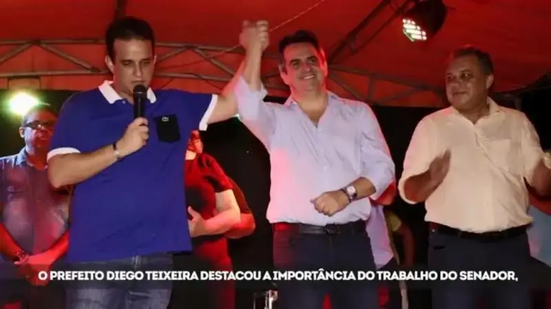 Prefeito Diego Teixeira e Senador Ciro Nogueira 