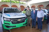 O prefeito de Floriano, Joel Rodrigues, em Teresina (Foto: )