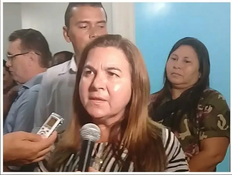 Prefeita Vilma Lima (Foto: Leônidas Silva)