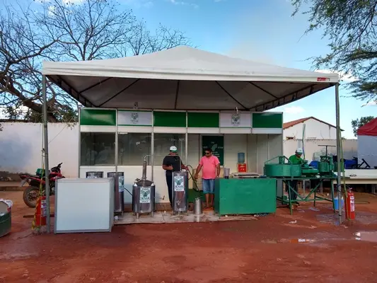 Prefeita Doquinha e o Coordenador FPR do SENAR, Sr. Marcos Paraguaçu