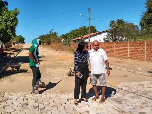 Prefeita Doquinha e seu Zé da Osana