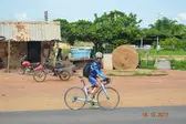 Joel Duarte chegando a Colônia do Gurguéia-PI (Foto: Adelmir Andrade)