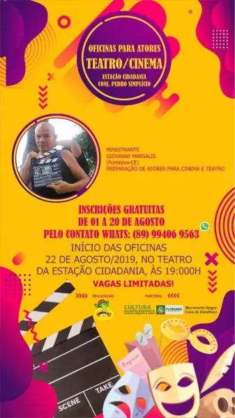 Oficina de Cinema e Teatro em Floriano