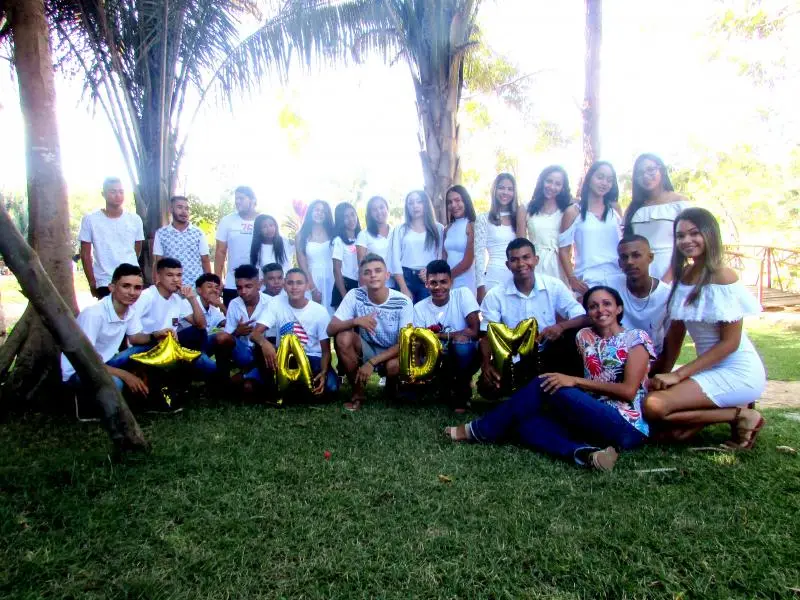 Alunos do Curso Técnico em Administração do G.E. Francisco Nunes