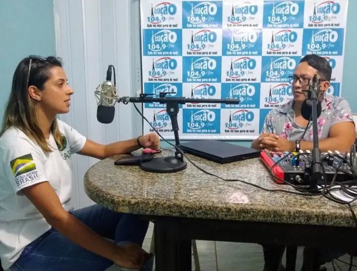 Brenda Silva faz parte da empresa Brasplan 