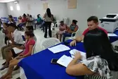 paciente sendo avaliado (Foto: Ascom)