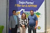 Prefeita Vilma Lima; deputado Francisco Limma e vereador Jurandir Pontes (Foto: Ascom) (Foto: )