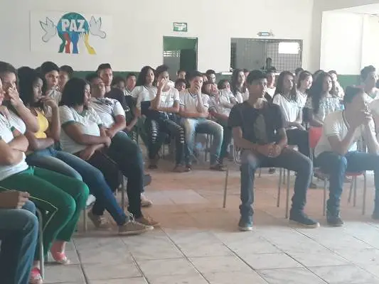 Palestra na Escola Dom Avelar